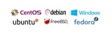 OSの選択：CentOS、Ubuntu、Debian、FreeBSD、CoreOS、またはWindows Server