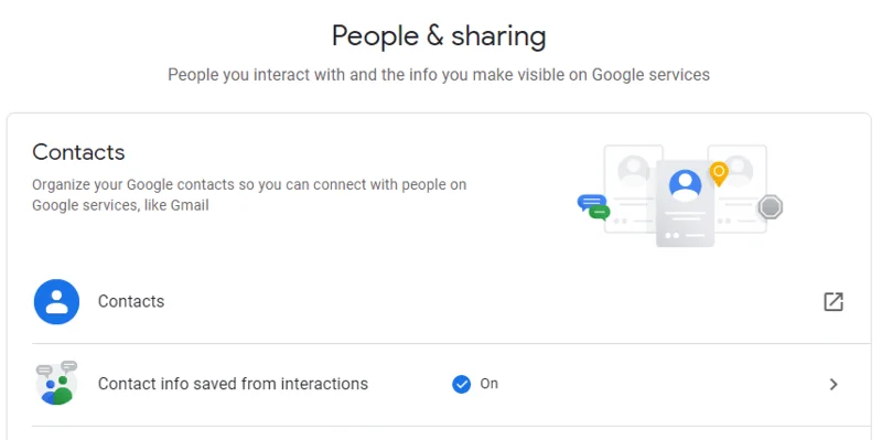 Konto Google: jak automatycznie zapisywać informacje kontaktowe