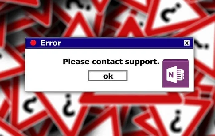 Napraw błąd OneNote 0xe00001bb: sekcja jest uszkodzona