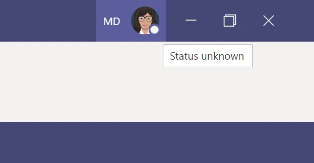 알 수 없는 Microsoft 팀 상태를 수정하는 방법