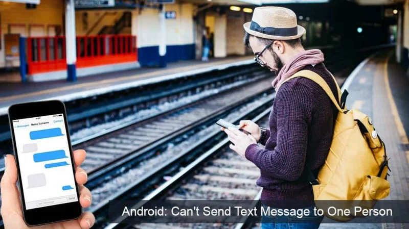 Android: kan geen sms naar één persoon verzenden