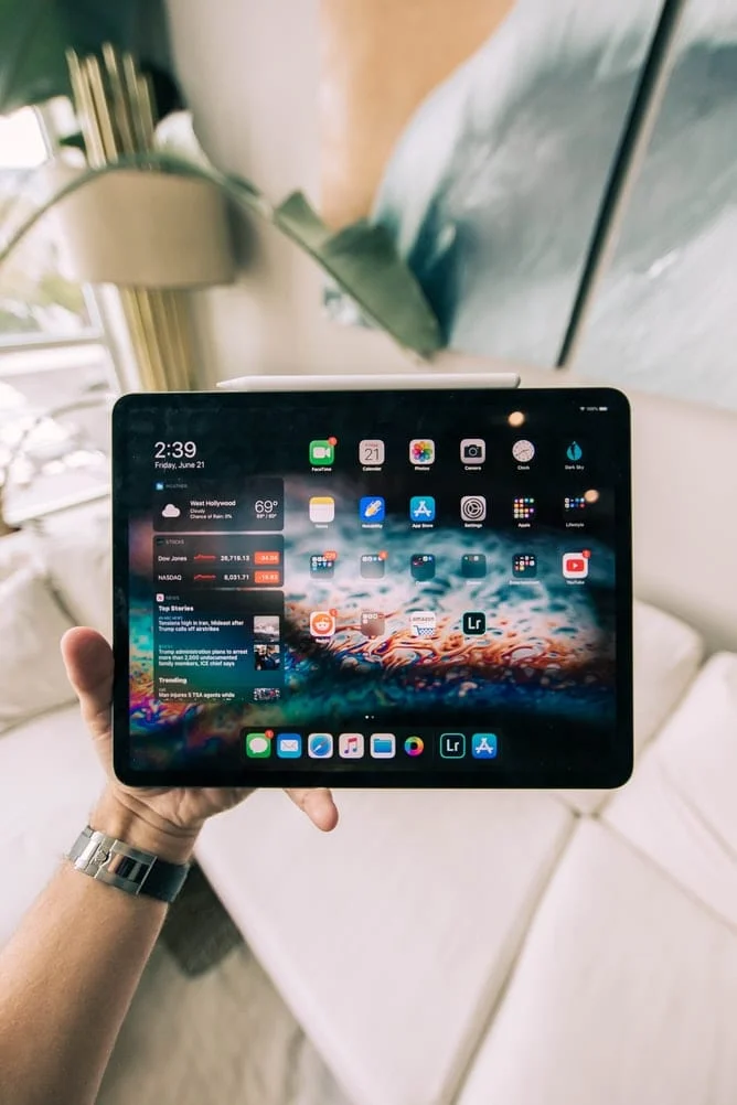 Gesplitst scherm instellen op iPad