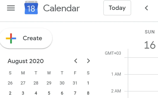 Google 캘린더에서 누락된 확대/축소 수정