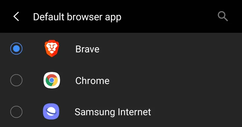Hoe de standaardbrowser op Android te wijzigen