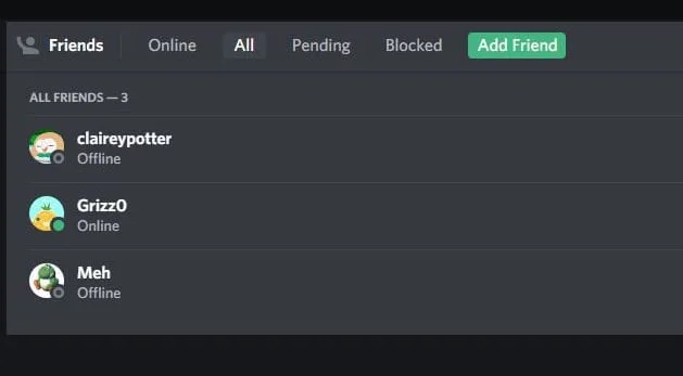 Discord 친구 요청이 작동하지 않는 문제 수정