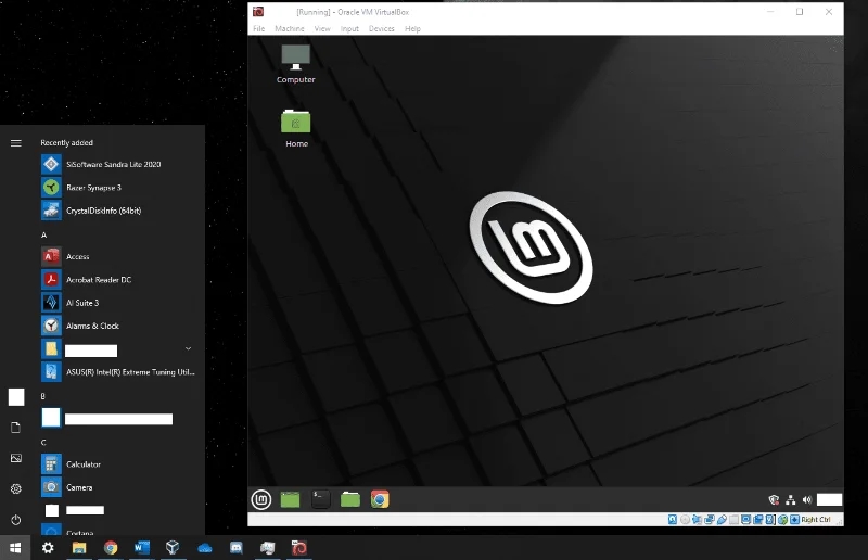 Windows: não é possível iniciar máquinas virtuais
