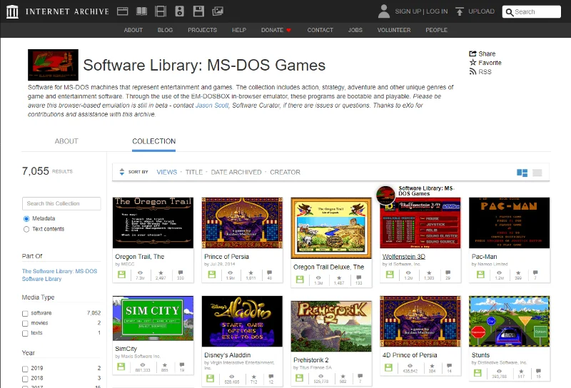 Jak grać w klasyczne gry MS-DOS w przeglądarce?