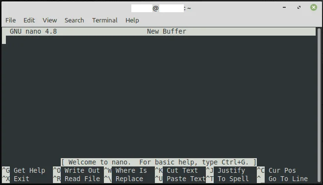 Como usar o editor de texto Nano no Linux