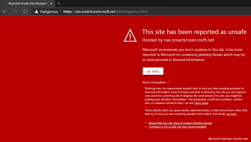 Windows 版 Edge：如何禁用 Microsoft Defender SmartScreen