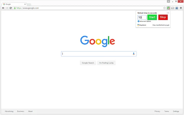 Como recarregar automaticamente uma página da web no Chrome