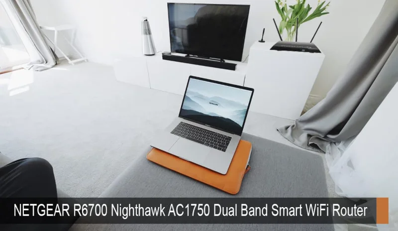 Recensione del router WiFi intelligente dual band Netgear R6700 Nighthawk AC1750