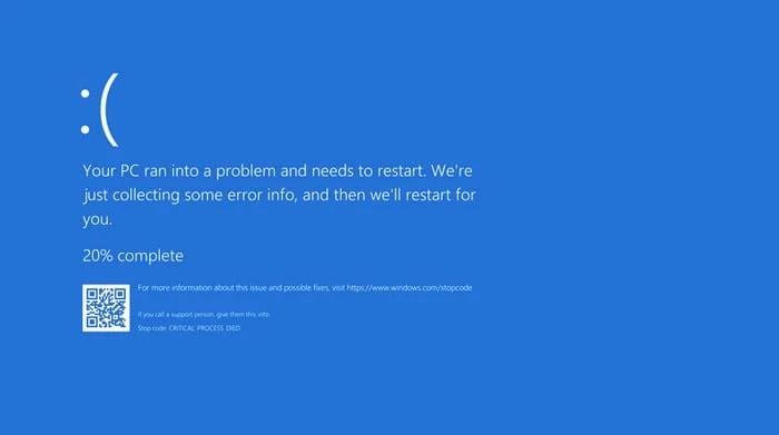 Cómo reparar el error de pantalla azul de Windows