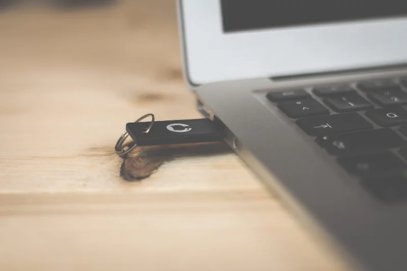 Importando Google Fotos para uma unidade USB