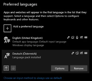 Windows 10: Cómo agregar o quitar idioma