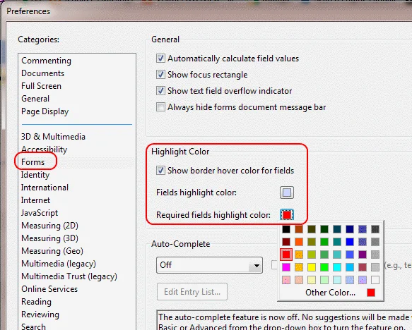 Adobe Reader: Alterar a cor de destaque