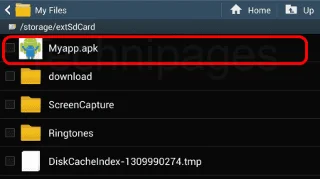Samsung Galaxy Note8 / S8: APK-bestand installeren