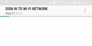Galaxy Note8 bị kẹt ở màn hình “Đăng nhập vào Wi-Fi”