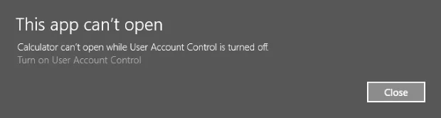 Windows 10: Solución Esta aplicación no se puede abrir