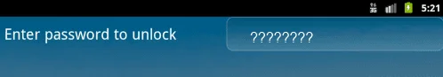 Olvidé la contraseña de bloqueo de pantalla de Android