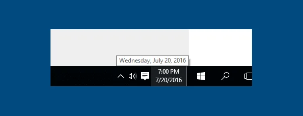 Windows 10: Cửa sổ bật lên ngày tháng không hoạt động