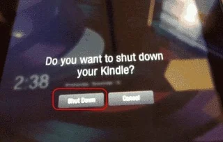 Cómo encender o apagar Kindle Fire