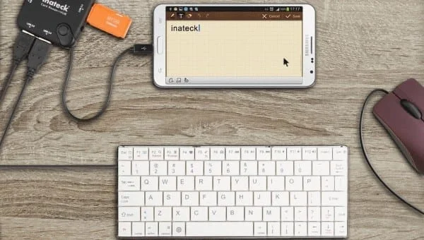 Toetsenbord en muis verbinden met Android