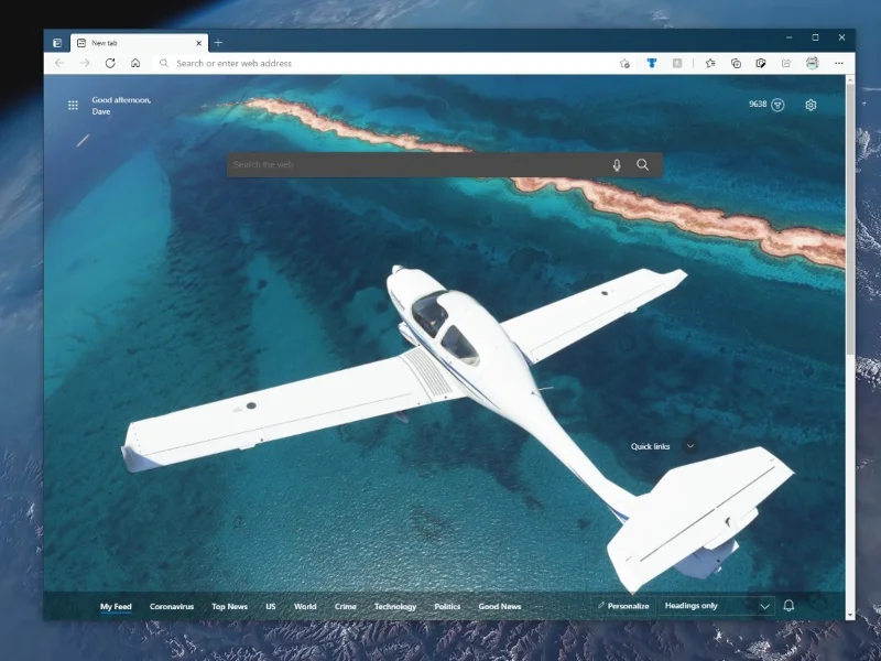 Cara menerapkan tema khusus secara instan di Microsoft Edge