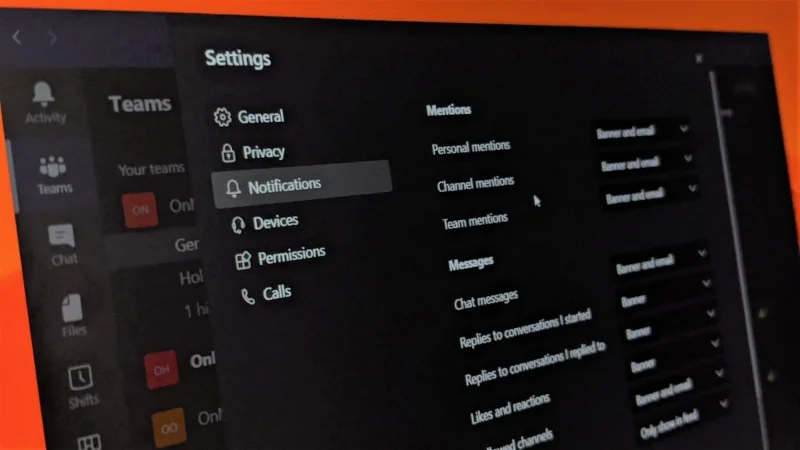 Microsoft Teams에서 알림을 관리하고 짜증을 내지 않는 방법