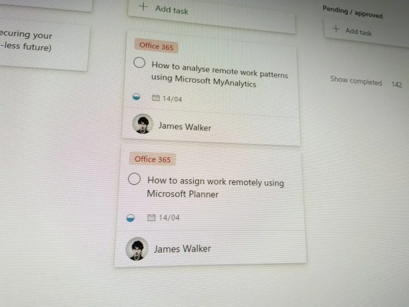 Cách phân công nhiệm vụ khi làm việc từ xa bằng Microsoft Planner