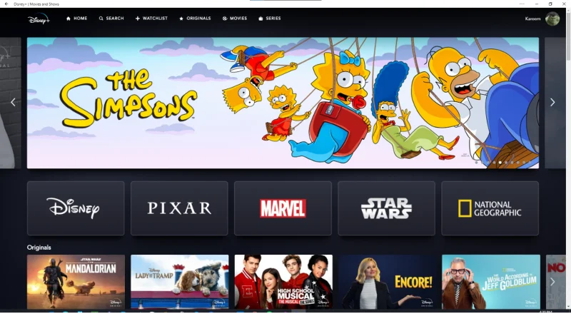 Cách thiết lập Disney + làm PWA trên Windows 10