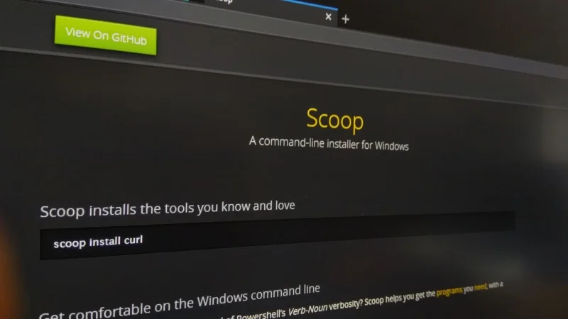 Cách cài đặt trình quản lý gói Scoop trong Windows 10