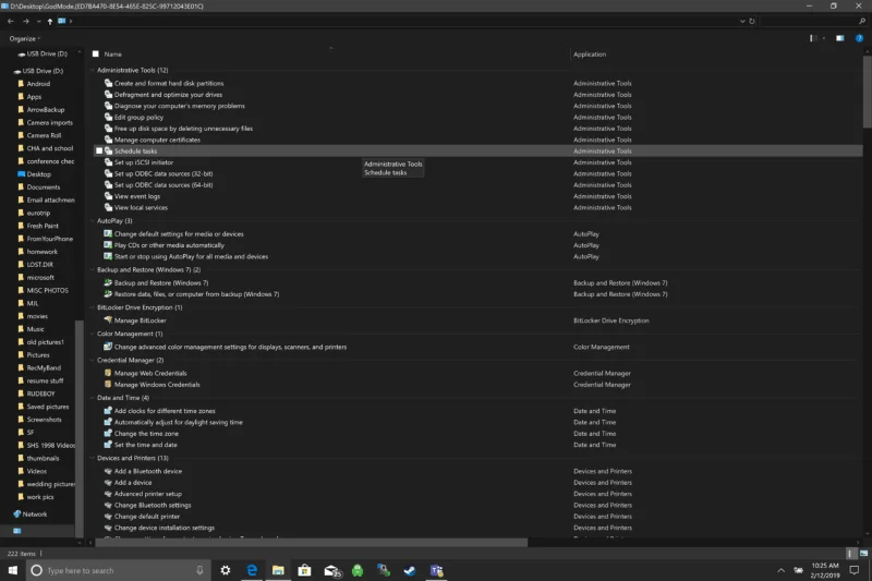 Come accedere alla modalità God in Windows 10 e che diamine è la modalità God, comunque?