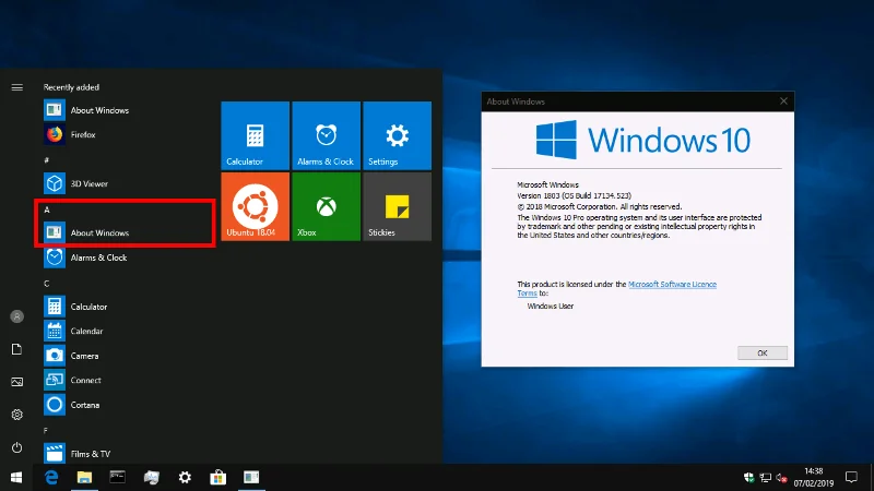 Cách sắp xếp danh sách ứng dụng Start Menu của bạn trong Windows 10