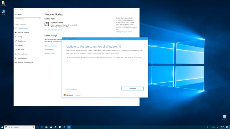 Ecco come scaricare subito laggiornamento di Windows 10 di aprile 2018