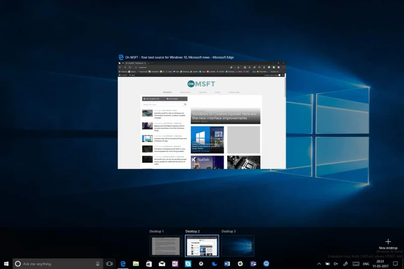 Come utilizzare i desktop virtuali in Windows 10
