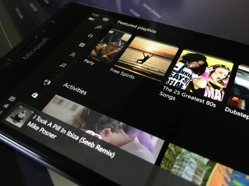 Utilizzo delle sezioni Esplora e Il tuo Groove appena perfezionate in Groove Music