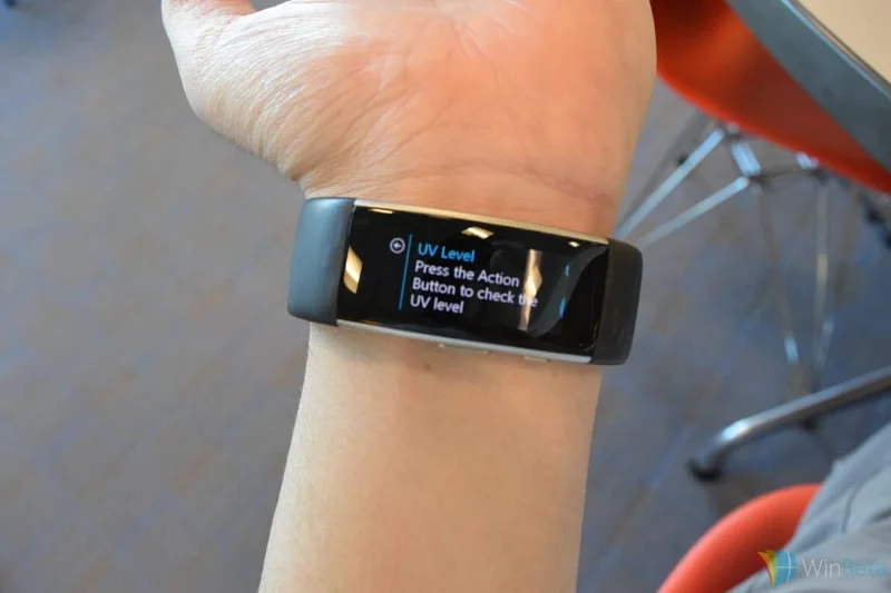 Come utilizzare il monitoraggio UV su Microsoft Band 2