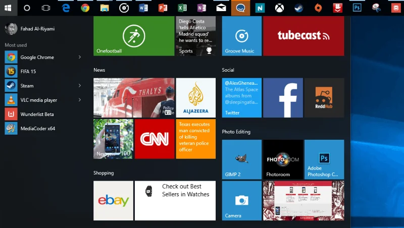 Come riposizionare la barra delle applicazioni in Windows 10 nella parte superiore o ai lati dello schermo