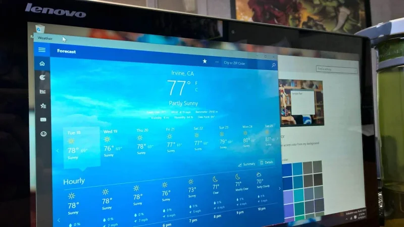 Come modificare i colori della barra del titolo in Windows 10 build 10525