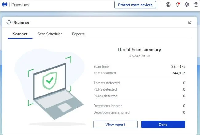 Windows'ta Malwarebytes'i çalıştırın