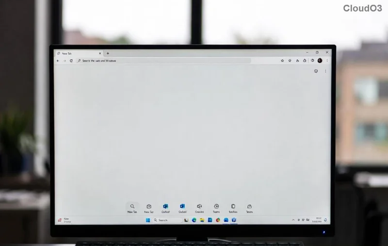 Visualisatie van een fout in de positionering van de Rainmeter-skin in Microsoft Edge, waarbij de skins niet goed zijn uitgelijnd.