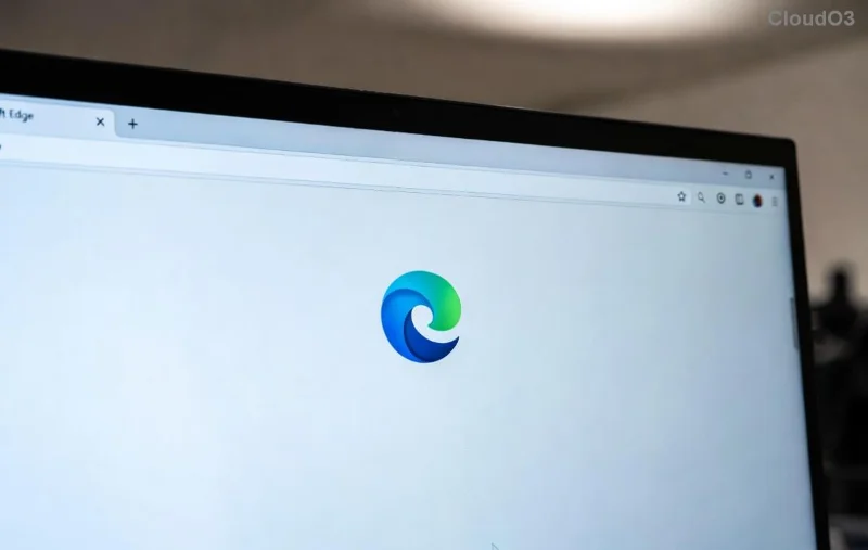 Een opgeruimde taakbalk na het oplossen van het probleem met de opvulling van de taakbalk in Microsoft Edge; de ​​pictogrammen zijn perfect uitgelijnd.