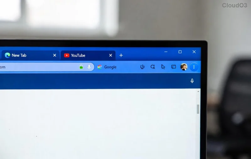 Illustratie van een fout in de Copilot-zijbalk van Microsoft Edge
