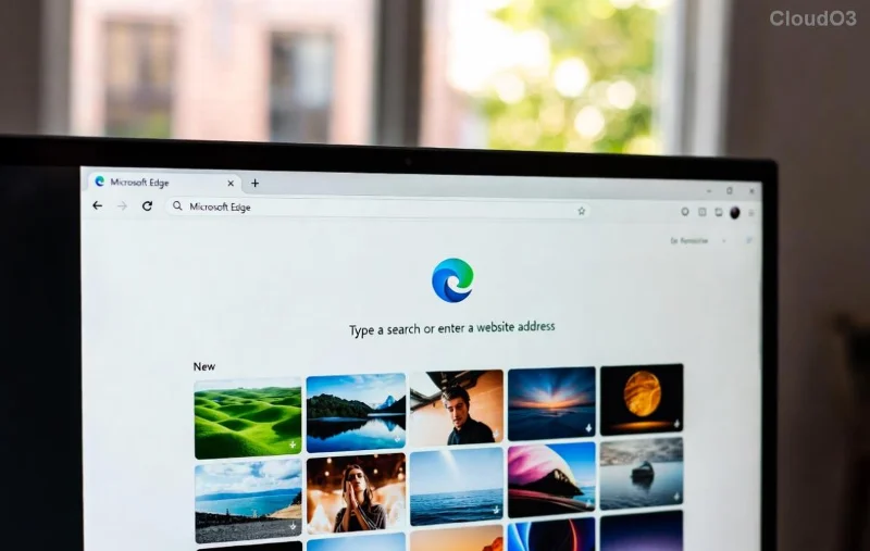 Screenshot van Microsoft Edge met hoog schijfgebruik, waarop 100% schijfactiviteit te zien is, afkomstig van Startup Boost.