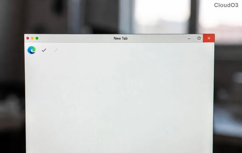 Stapsgewijze updateprocedure voor het oplossen van het probleem waarbij pictogrammen in de taakbalk van Microsoft Edge elkaar overlappen.