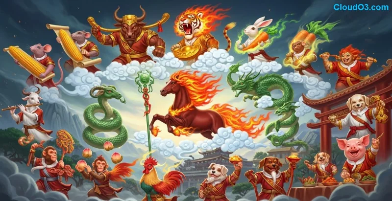 Symbole du zodiaque Serpent avec éléments mystiques de l'astrologie chinoise 2001