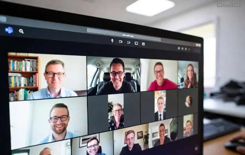 Citrix'te siyah ekran gösteren Microsoft Teams VDI hatası ekran görüntüsü.