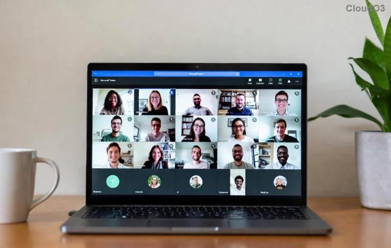 Microsoft Teams ayarlar menüsünde, kullanıcı arayüzünü büyütmek için metin boyutu kaydırıcısı gösteriliyor.