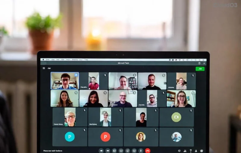 Microsoft Teams Copilot arayüzü, bir toplantıda yapay zeka özetlerini gösteriyor.