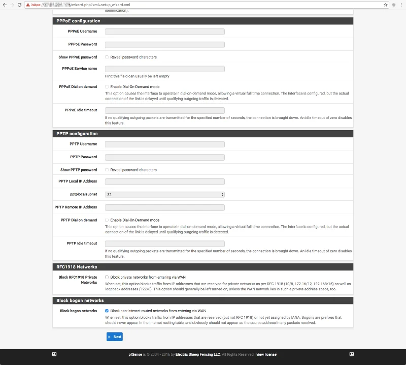 Vultr Cloud 서버에 pfSense 설치